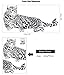 Huge Cheetah Leopard Jaguar Cat Wall Mural Vinyl Decal