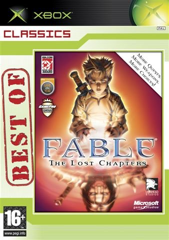 Childrens Toyshop  Video Games : Fable: The Lost Chapters - Best of Classics (Xbox)