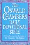 The Oswald Chambers Daily Devotional Bible - New King James Version