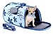 Woof Kingdom® Comfort Carrier Soft-Sided Pet Carrier - Kennel Cab Dog Carrier - Small - Blue