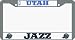 Utah Jazz License Plate Frame