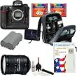 Nikon D300 SLR Digital Camera [Body Only] + Nikon 18-200mm AF-S DX VR II Lens + Nikon Multi-Grip Power Battery Pack + Two (2) 4GB CF + Extra Nikon Battery + DSLR Camera Bag + 3-Year Warranty + Willoughbys Bonus Pack