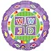 WWJD What Would Jesus Do 18" Mylar Balloon