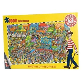 Where's Wally 1,000 piece puzzle - Wild West