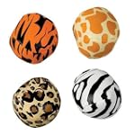 Safari Print Kick Balls - 12 per unit