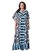 Kiyonna Women's Plus Size Bohemian Breeze Maxi Dress