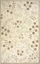 9'6" x 13'6" Rectangular Momeni CAPRICR-01IVY96D6 Ivory Color Machine Made Chinese "Capri Collection" Rug