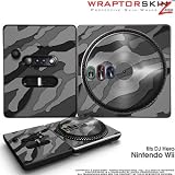 DJ Hero Skin Camouflage Gray fits Nintendo Wii DJ Heros (DJ HERO NOT INCLUDED)