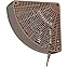 Suncourt Door Frame Fan for Maximizing Indoor Air Circulation - Brown