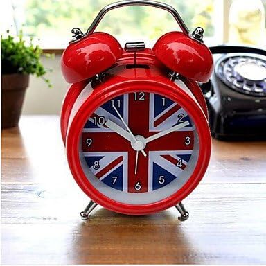 XC Cool Britannia Union Jack Alarm Clock - Ethos Novelty Gift Retro