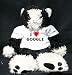 Plush Cat (Catnap) toy with I Love Google