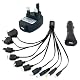 10 in 1 USB Multi Charger Cable + USB CAR Adapter + USB Home Plug 5V output for iPod/iPhone 3Gs 4 4S /NDSi/PSP/For most Mobile Brand like Nokia Samsung LG Sony Ericsson HTC or more (For Power Charging only Not for Data Transfer) 10 in 1 USB Multi Charger Cable + USB CAR Adapter + USB Home Plug 5V output for iPod/iPhone 3Gs 4 4S /NDSi/PSP/For most Mobile Brand like Nokia Samsung LG Sony Ericsson HTC or more (For Power Charging only Not for Data Transfer)