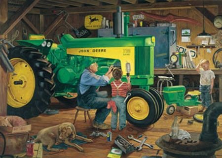 51WVnpt7m7L John Deere Restoration II 1000 Piece Puzzle