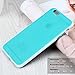 iPhone 6 Plus Case, LoHi iPhone 6s Plus Case [Extra Front Raised Lip] Back Shell Bumper Case Durable TPU Cover Slim Protective Case for Apple iPhone 6 6s Plus 5.5 Inch - Green/White