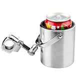 Stainless Steel Motorcycle Drink Cup Holder 