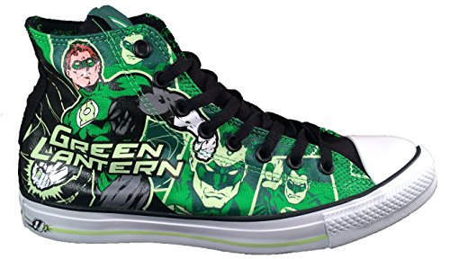 Converse Chuck Taylor Green Lantern Glow in the Dark Sneakers Men s 8