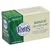 Tom's of Maine Natural Care Deodorant Body Bar, Natural, Lemongrass, 4oz (113 g) (Pack of 6)