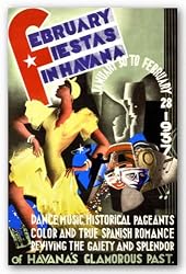February Fiestas, Havana '37 by Anonymous 26"x17" Art Print Poster