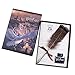 Antique Dip Pen Set Writing Quill Feather Pen Ink Set -Retro Feather Pen Calligraphy Pen Set Writing Quill Ink Dip Pen For Harry Potter Fans ,Included Ink(Owl Feather Pen)