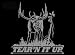 Tearn It Up Upstream Images Silver Vinyl Wildlife Car Truck Window Decal Sticker
