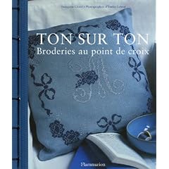 Ton sur ton : Broderies au point de croix