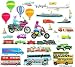 Trucks, Trains & Planes Pre-Cut Feltboard Set