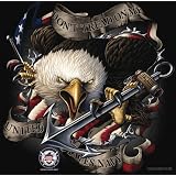 BLACK INK - US NAVY EAGLE T-SHIRT