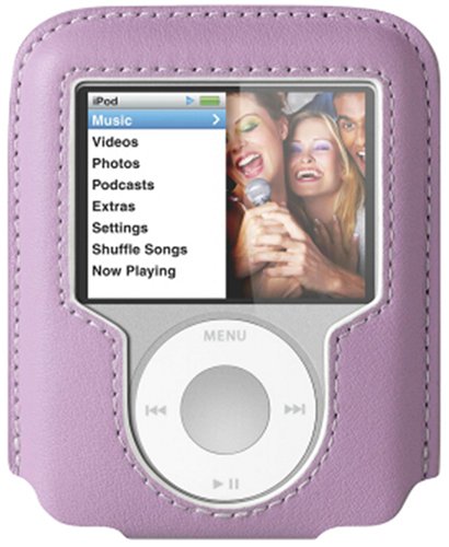 Belkin Formed Leather Case for iPod nano 3G (Lavender)