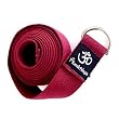 MundoYoga - Sangle de yoga, bordeaux