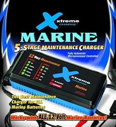 12-V Marine Xtreme Charge Battery Charger - XtremeCharge is designed to be a MAINTENANCE charger for any type of 12-V lead-acid battery. By imposing only the appropriate amount charge rate, the battery is maintained safely at its proper operating voltage indefinitely.