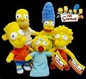 The Simpsons Family - Collectable Soft Beanie Doll Toys 8 - 10 Inch