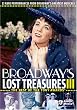 Broadway's Lost Treasures 3 [DVD] [Region 1] [US Import] [NTSC]