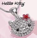 Avon Hello Kitty Rhinestone Necklace