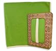Organic Waffle Weave Swaddling Blanket in Spring
