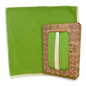 Pixel Organics 100% Certified Organic Waffle Weave Swaddling Blanket in "Spring"