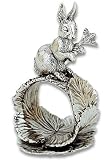 Reed & Barton Silverplated Figural Napkin Ring, The Rabbit