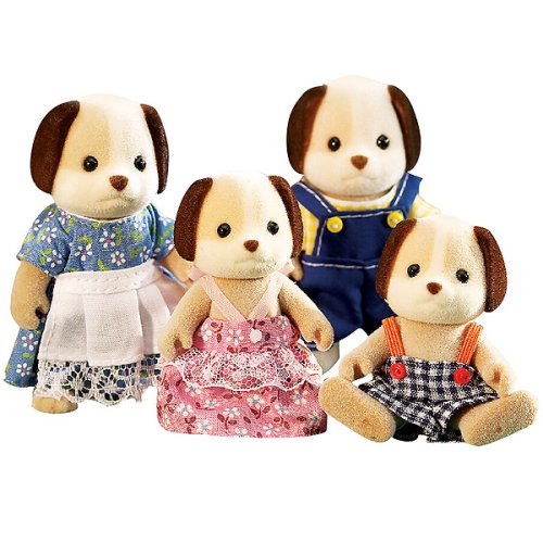 Calico Critters Beagle Dog Family