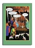 Jesus-Bo-Besus - Box of of 12 Humorous TalkBubbles Christmas Cards & Envelopes