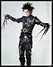 Edward Scissorhands (Johnny Depp) Movie Black Wood-Mounted Poster Print - 18