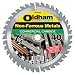 Oldham 725P7540 Commercial 7-1/4-Inch 40 Tooth TCG Non-Ferrous Metal Cutting Saw Blade with 5/8-Inch and Diamond Knockout Arbor