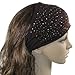Sparkling Rhinestone and Dots Wide Elastic Headband