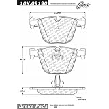 Centric Parts 100.09190 100 Series Brake Pad by Centric