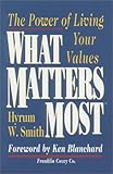 What Matters Most