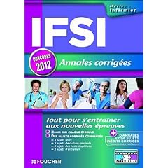 IFSI Annales corrig�es Concours 2012