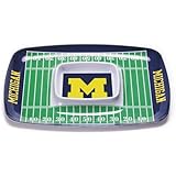 NCAA Michigan Wolverines Melamine Chip and Dip Tray