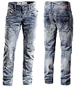 Timezone Herren Jeanshose/ Lang 26-5252 Evey, Straight Fit (Gerades Bein)