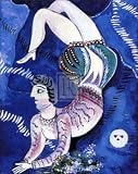 Acrobat, Art Poster by Marc Chagall