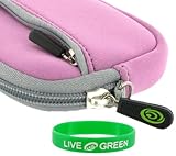 rooCASE Neoprene Sleeve Carrying (Lilac Pink) Case for Sony Cybershot DSC-T ....