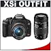 Canon Digital Rebel XSi 12.2MP Digital SLR Camera (Black) + Canon 18-55mm IS Lens + Tamron 70-300mm Di LD Macro Lens for Canon EOS