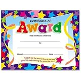 TREND Certificates of Award, 8-1/2 x 11, 30/Pack